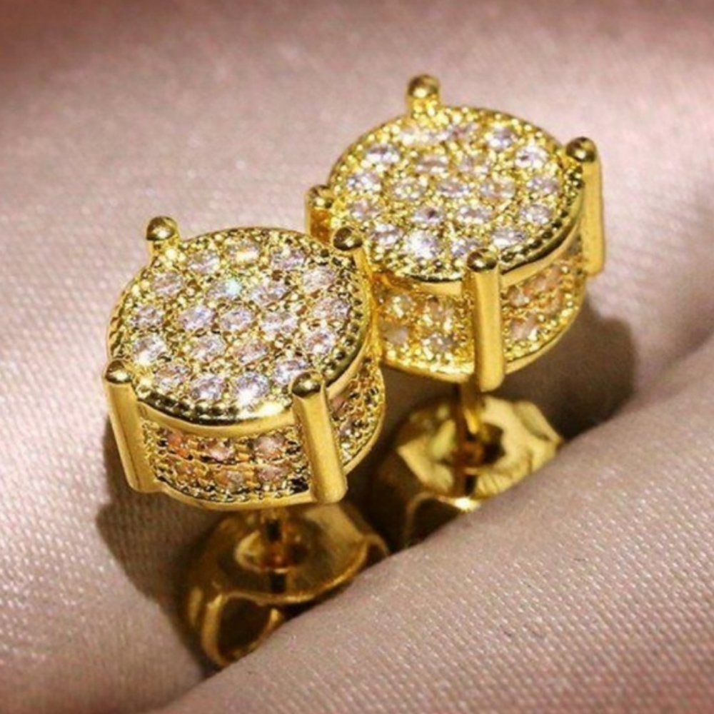 18kt gold earrings